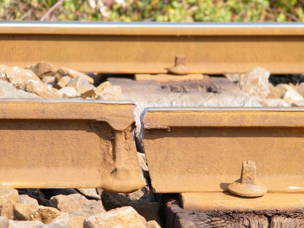 A broken rail